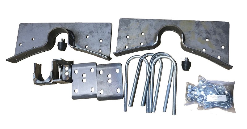 74-93 Dodge D100 D150 6" C Notch Drop Axle Flip Relocater Kit - Click Image to Close